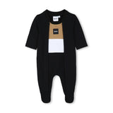 Black Logo Baby Pyjama Set