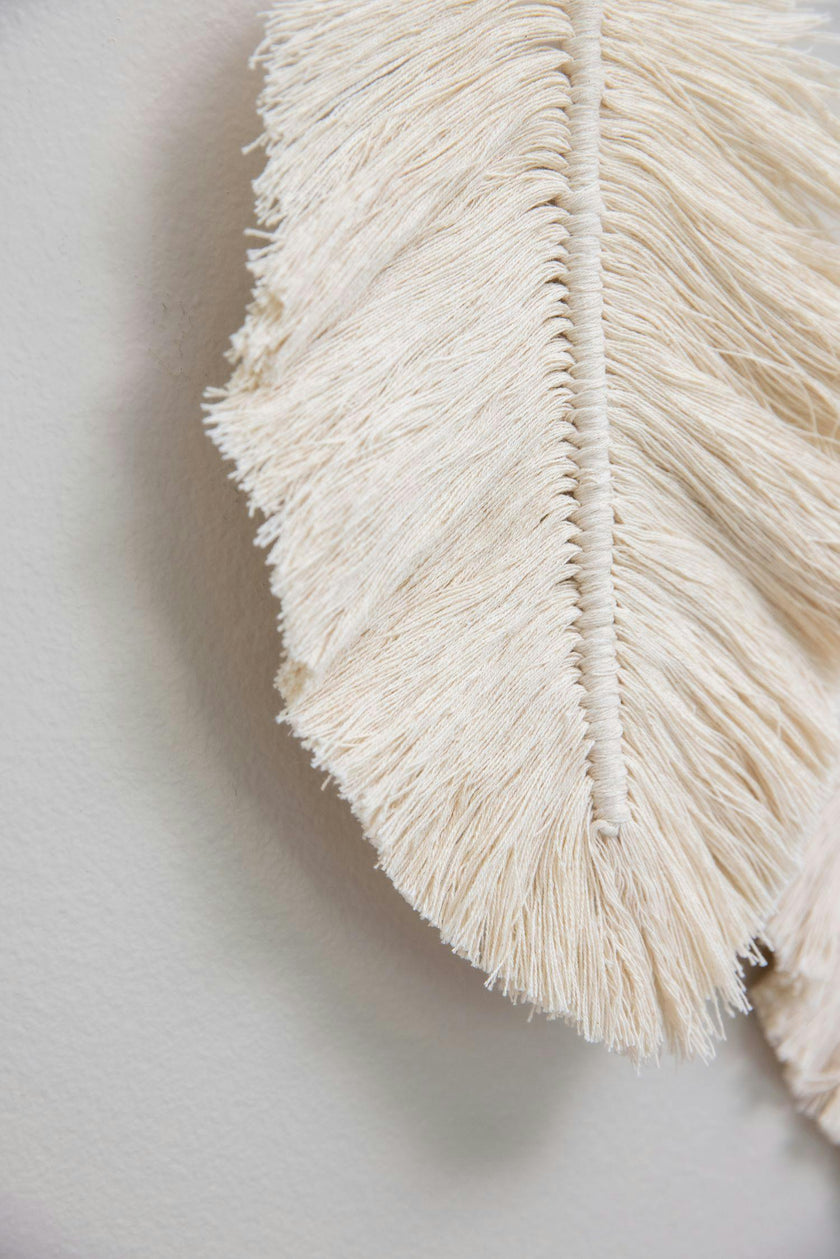 Willow Boho Leaf Wall Decor