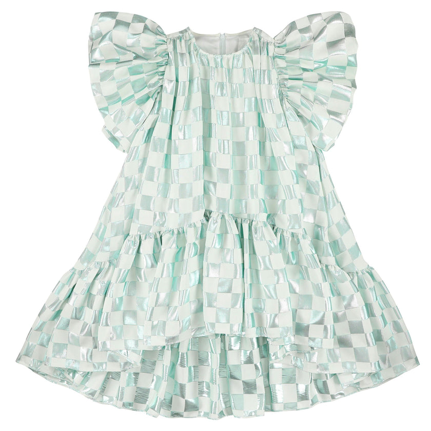 CAROLINE BOSMANS Square Shine Dress