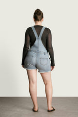 Women's Maternity Austin Distressed Shortalls