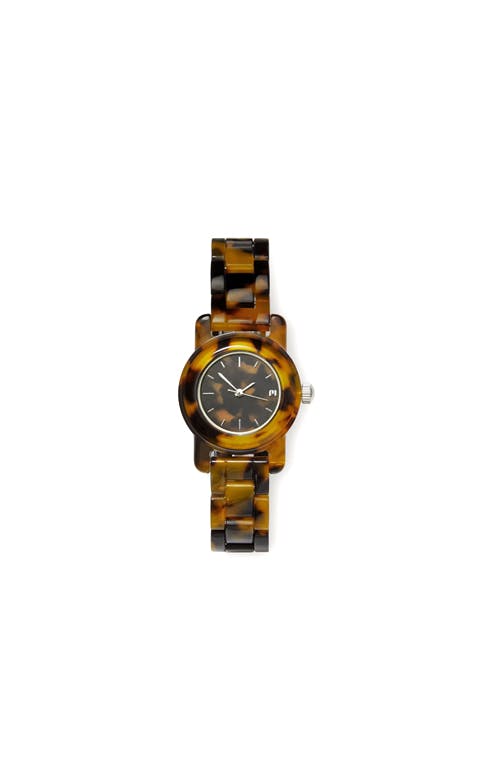 Mini Mono Watch in Classic Tortoise