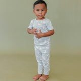 2pc Short Sleeve Pajamas with Pants - Baker