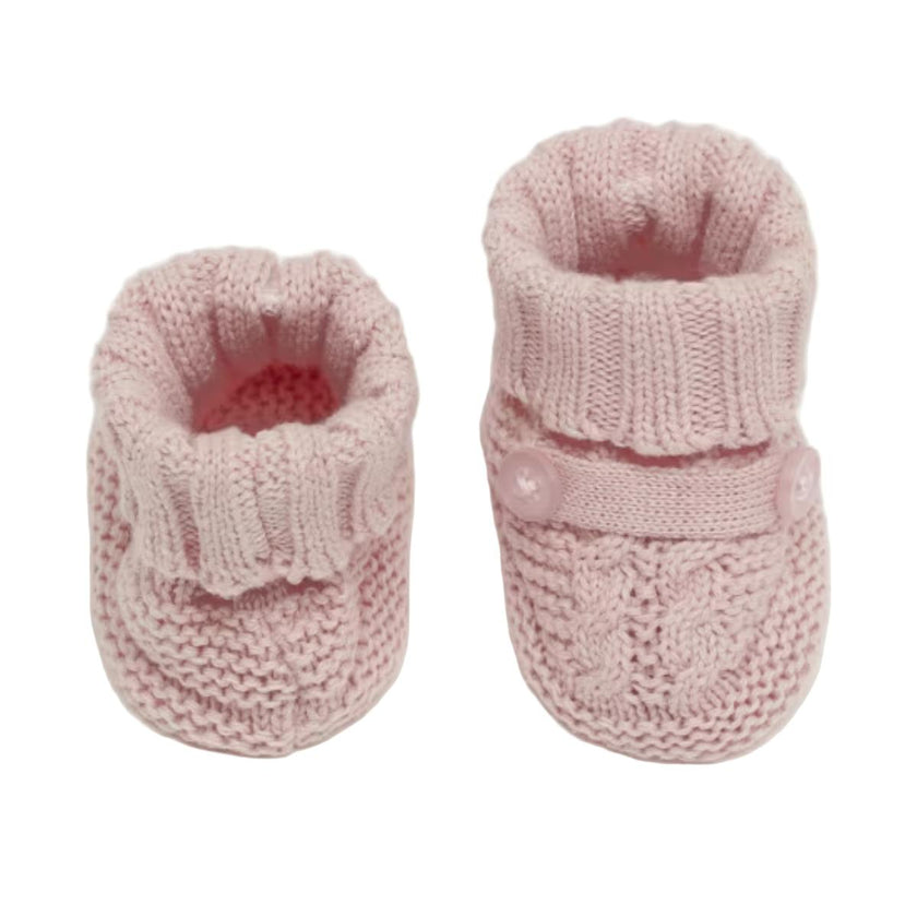 Newborn Knit Booties