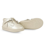 Zilpa Shoes | Unicorn | Off White Metallic Leather