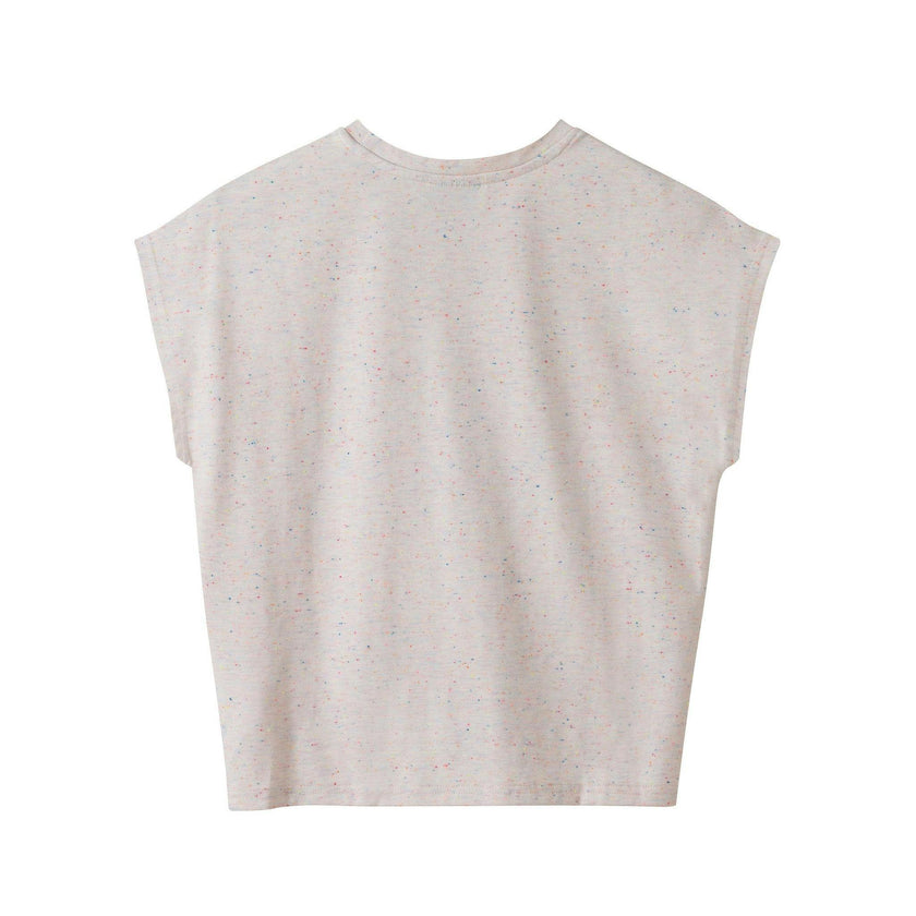 Tie Front Graphic Tee | White Cassette