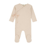 Wrap With Dot Print Footie