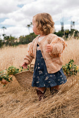 Fringed Cardigan in Prairie Sand