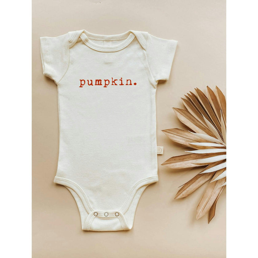 Pumpkin Organic Baby Bodysuit