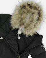 One-Piece Baby Snug Snowsuit Designed for Car Seat