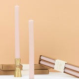 Cotton Candy Pink Table Candles