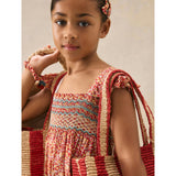 BONPOINT Frances Liberty Smocked Midi Dress