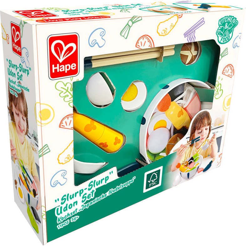 Hape: Slurp-Slurp Udon Set - 11pc