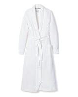 Women's Pima Ophelia Robe in White Jacquard