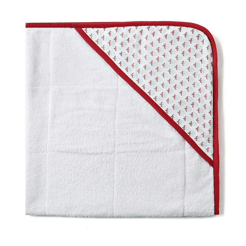 Block-Printed Terry Towel