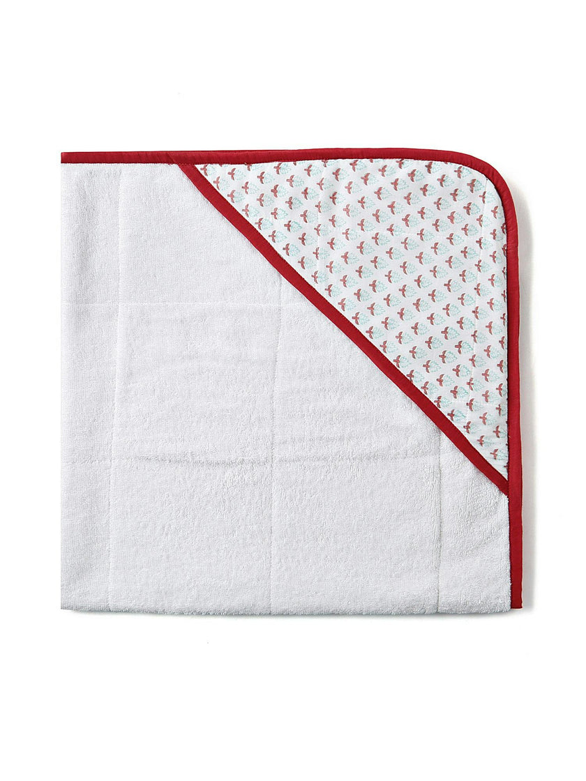 Block-Printed Terry Towel