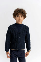 Textured Knit Cardigan