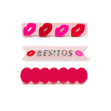 Kisses Besitos Hair Clips -VAL
