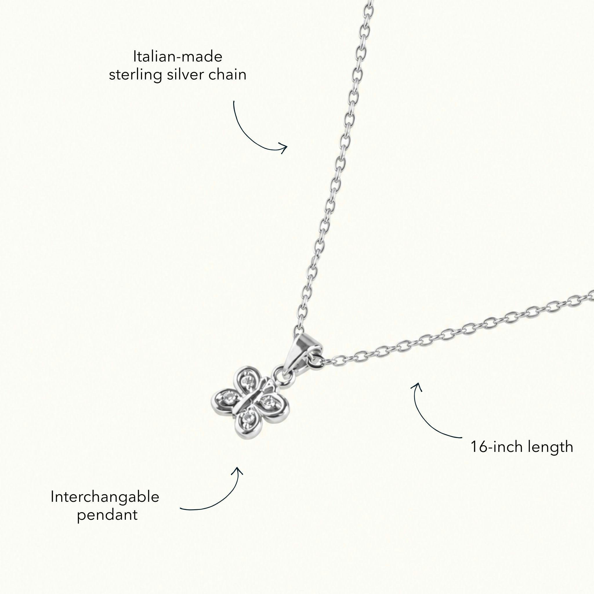 Brooklyn Butterfly Necklace Set