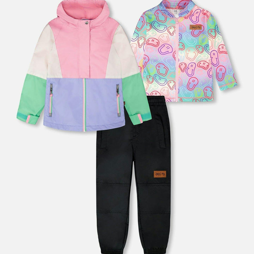 3-In-1 Two-Piece Mid-Season Outerwear Set