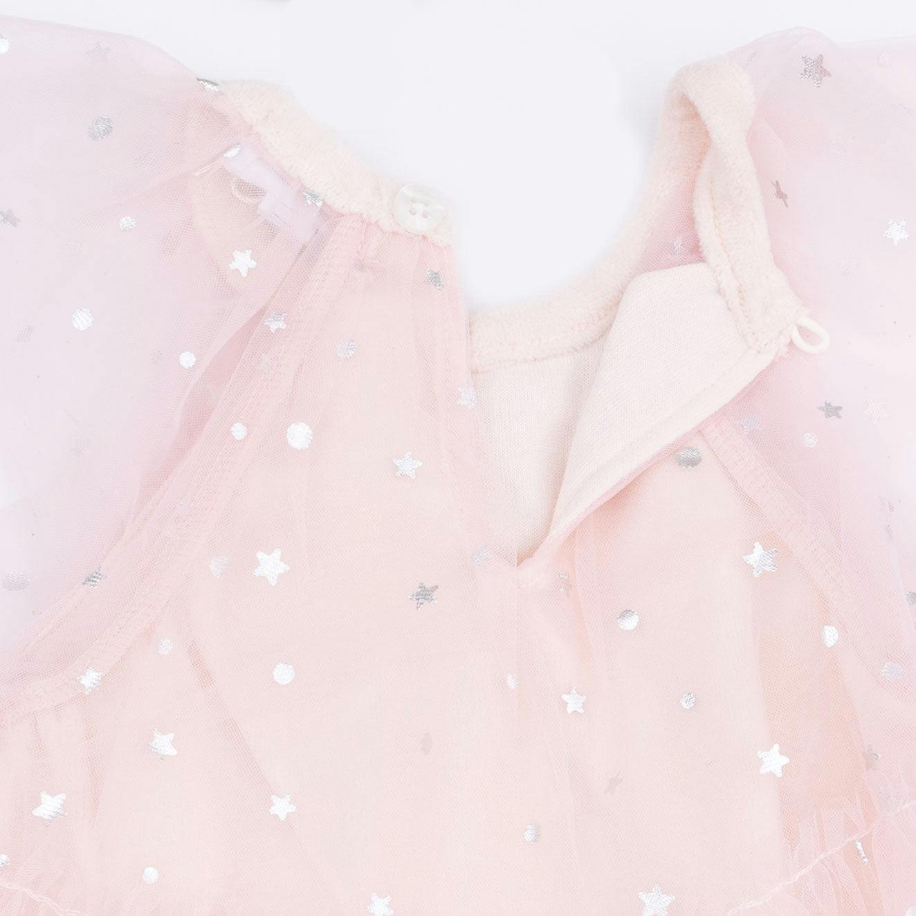 Velour Soft Pink - Tulle Dress