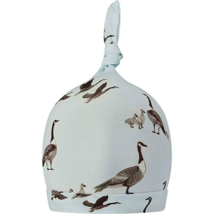 Goose Luxe Stretch Knotted Beanie Hat
