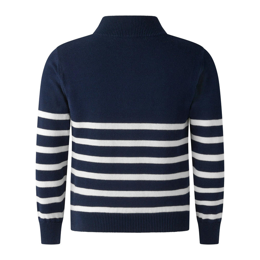 Breton Half-zip Sweater