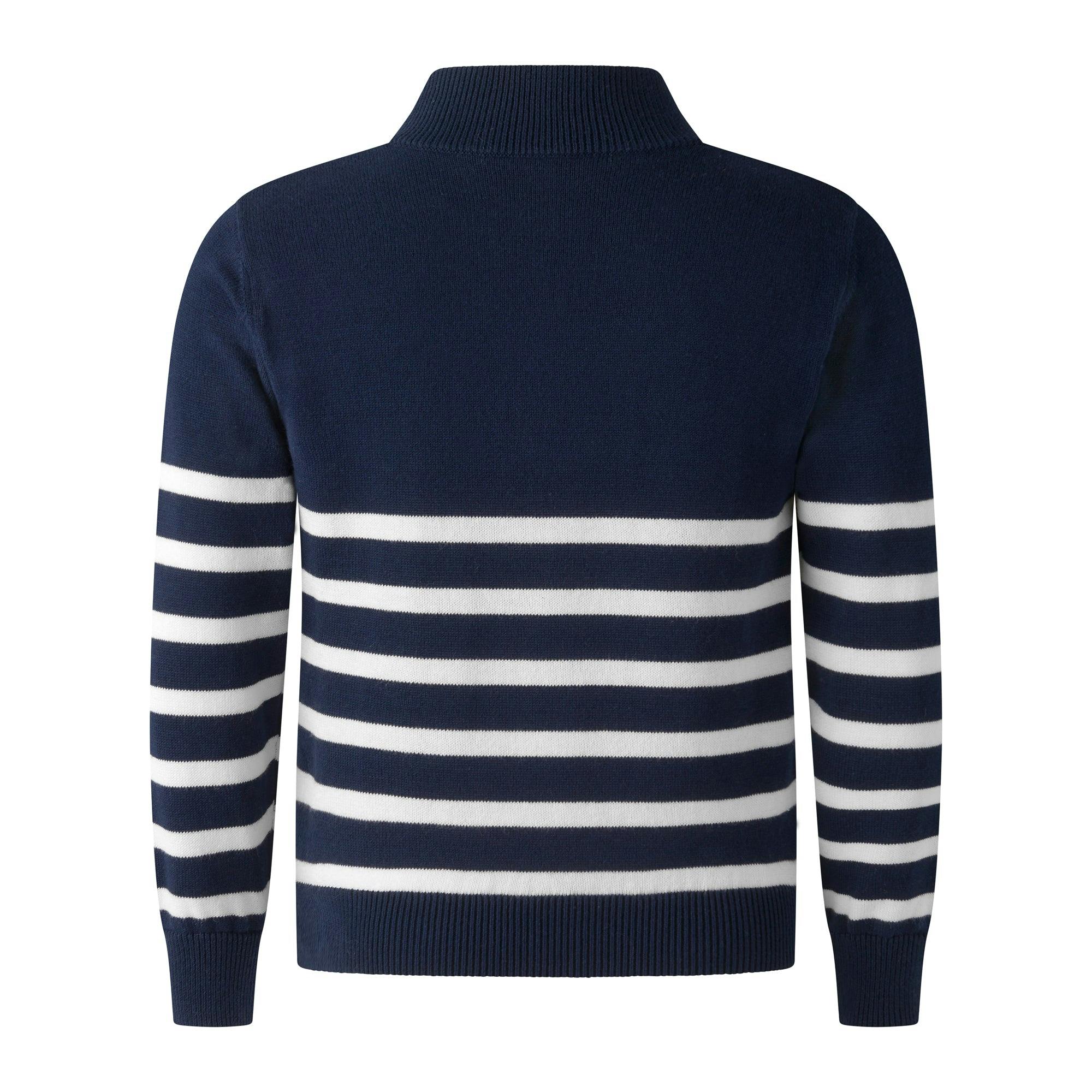 Breton Half-zip Sweater