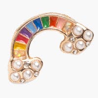 Gloss It Rainbow Lip Gloss Ring Set