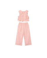 Pink Lace Two‑Piece Outfit