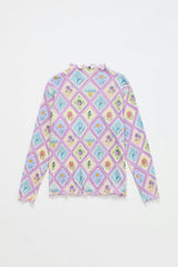 POSTCARD CANALE T-SHIRT LILAC