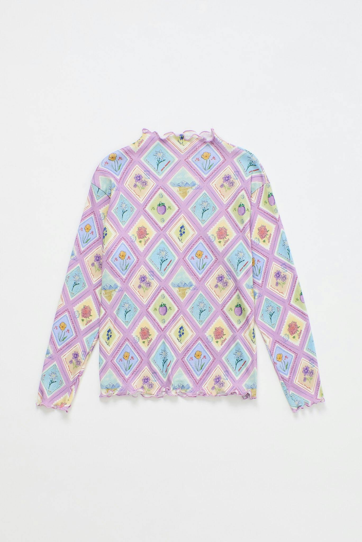 POSTCARD CANALE T-SHIRT LILAC