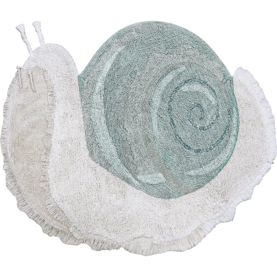 Washable Animal Rug Snail