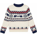 BONTON Winter Bear Jacquard Sweater