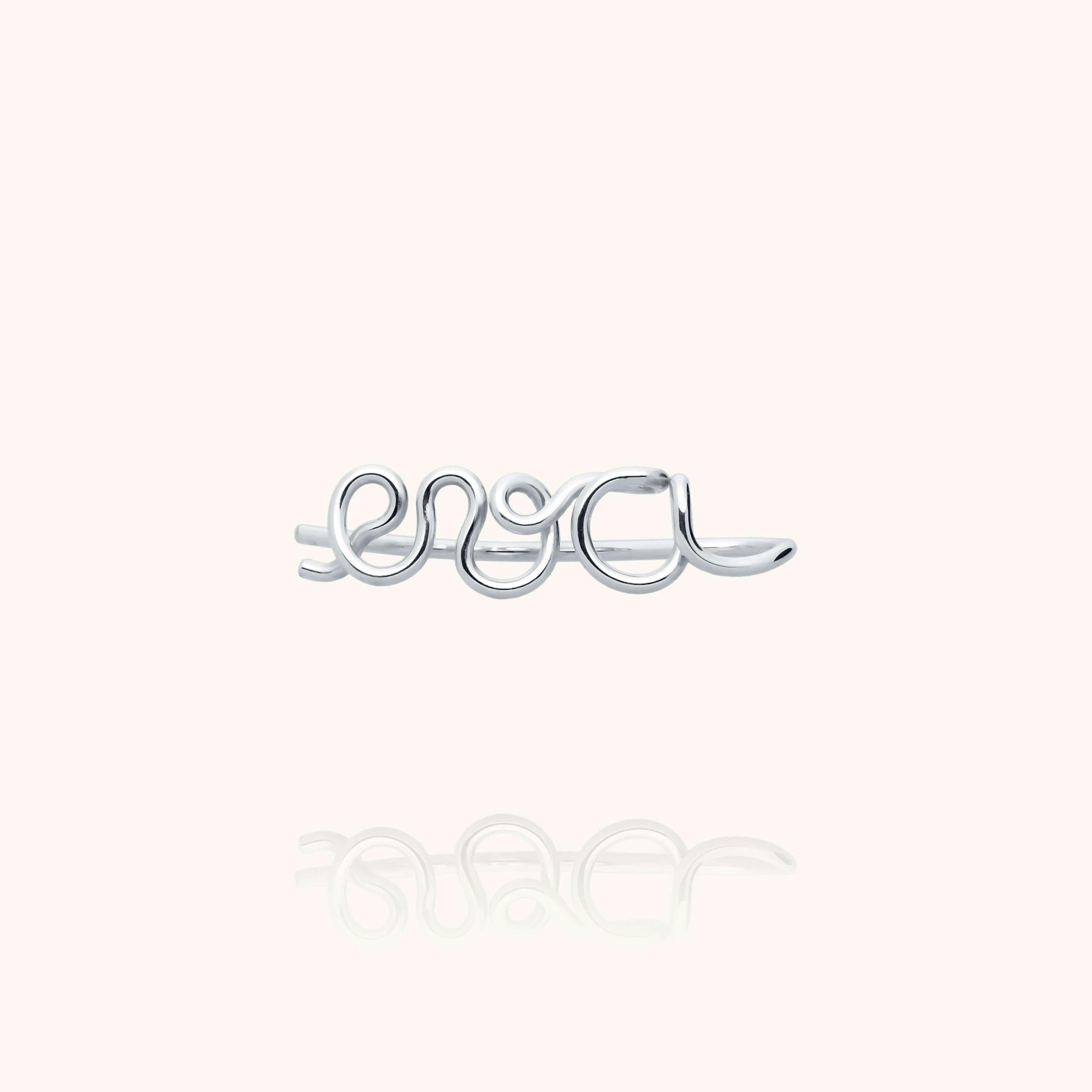 Women's Personalized Ear Cuff, Silver 925