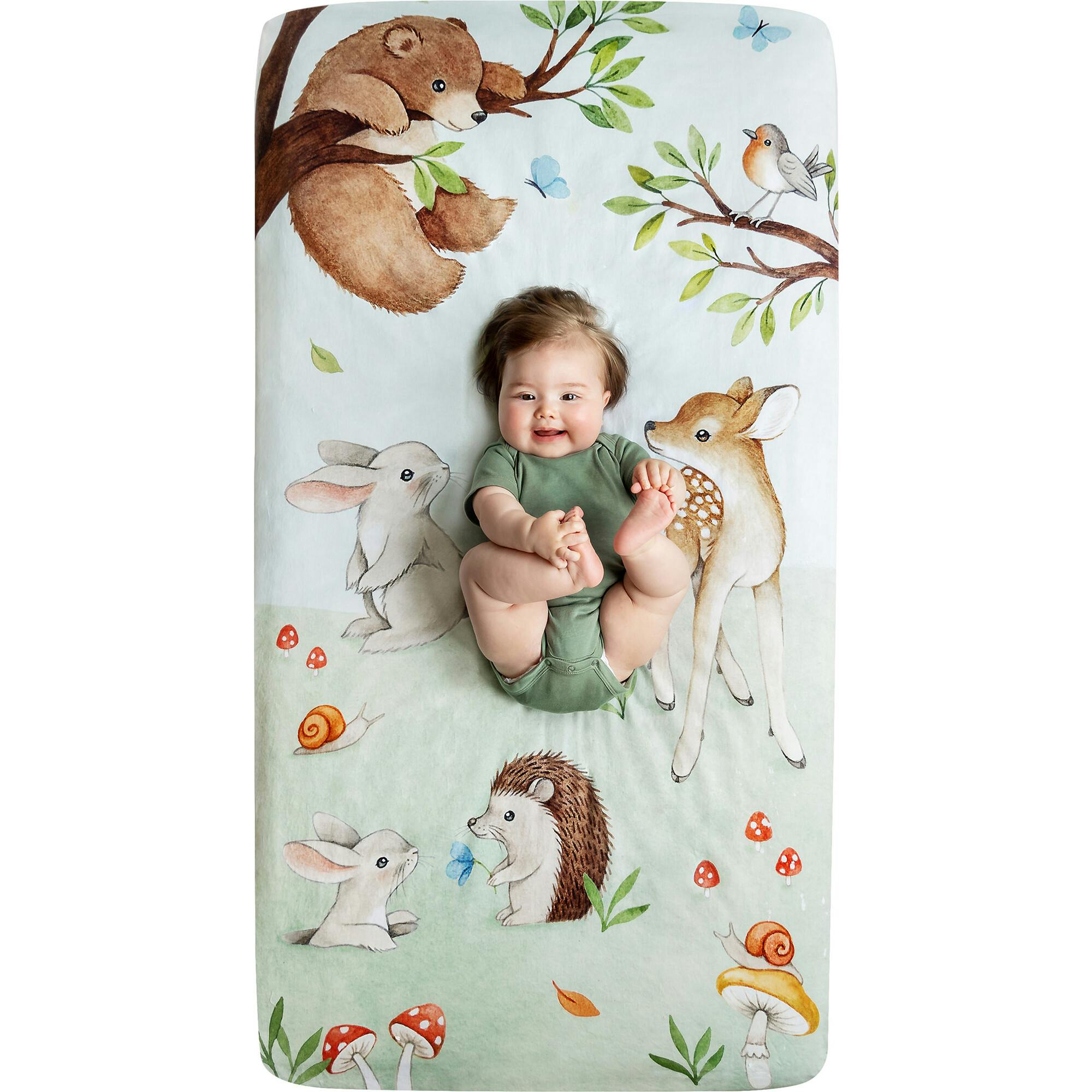Enchanted Forest Standard Crib Sheet