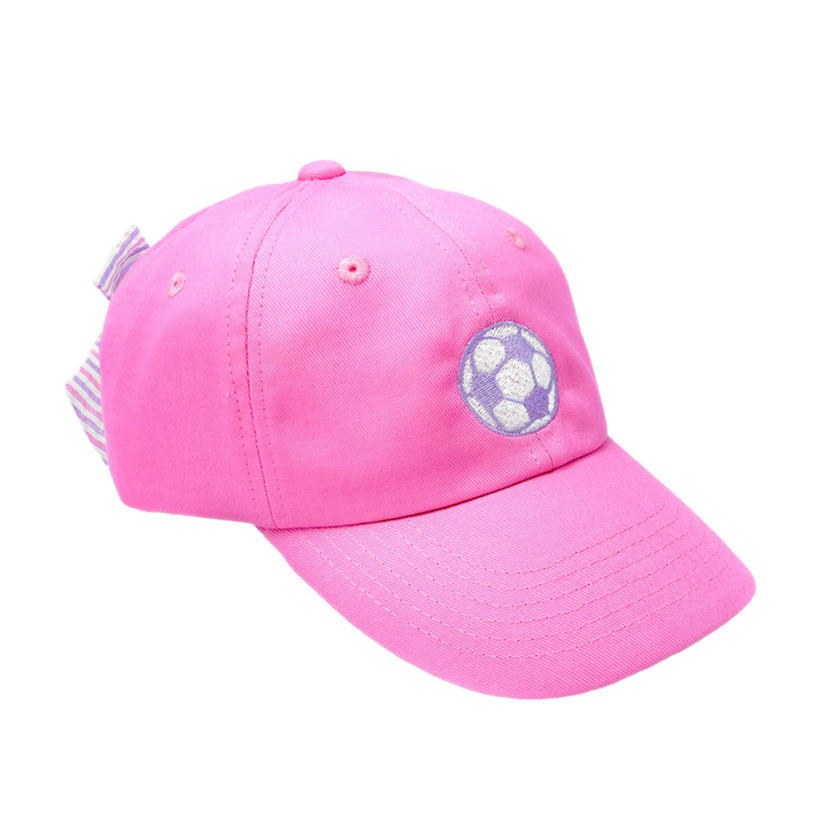Soccer Bow Baseball Hat (Youth)