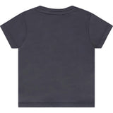 Bird Print Round Neck Short Sleeve T-Shirt