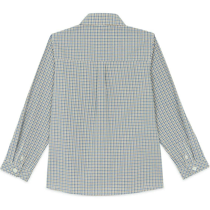 TARTINE ET CHOCOLAT COTTON PLAID SHIRT - ECORCE