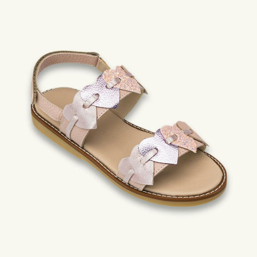 Cuore Sandal | Pink Leather