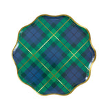 Plaid Mix Side Plates