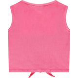Tie Front Textured Top