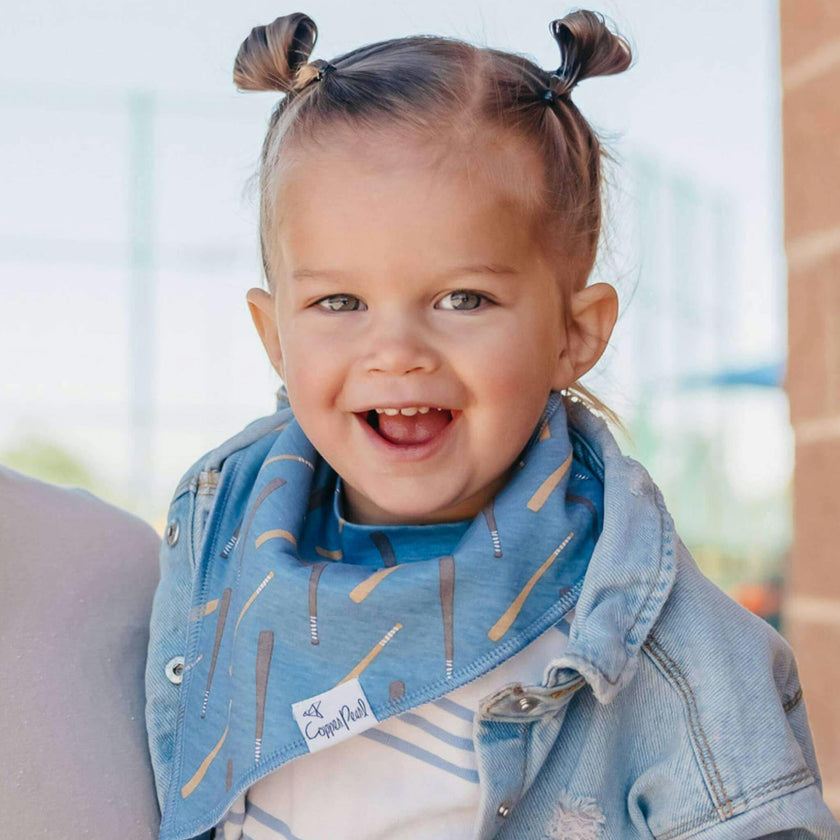 4 Pack Baby Bandana Bibs - Slugger