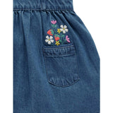 Embroidered Pinnie Set Mid Denim