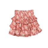 Tiered Mini Skirt