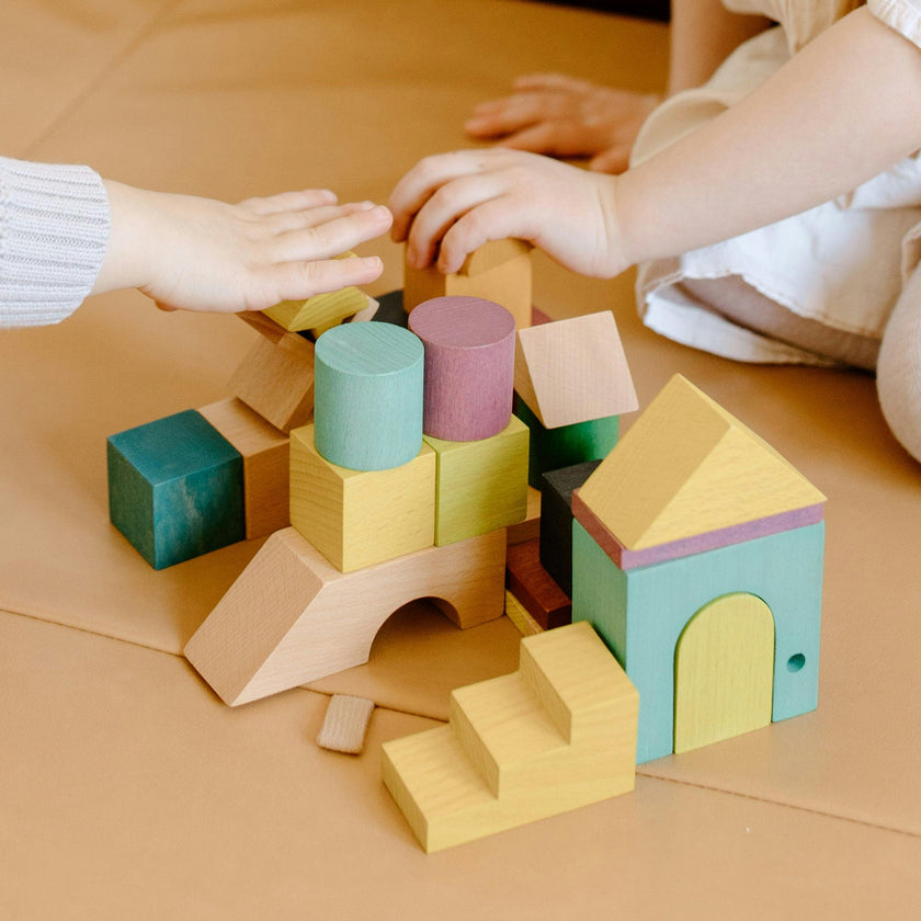 Tsumiki tidy toy block set house