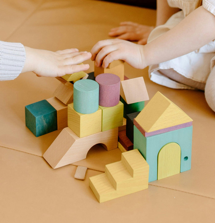 Tsumiki tidy toy block set house