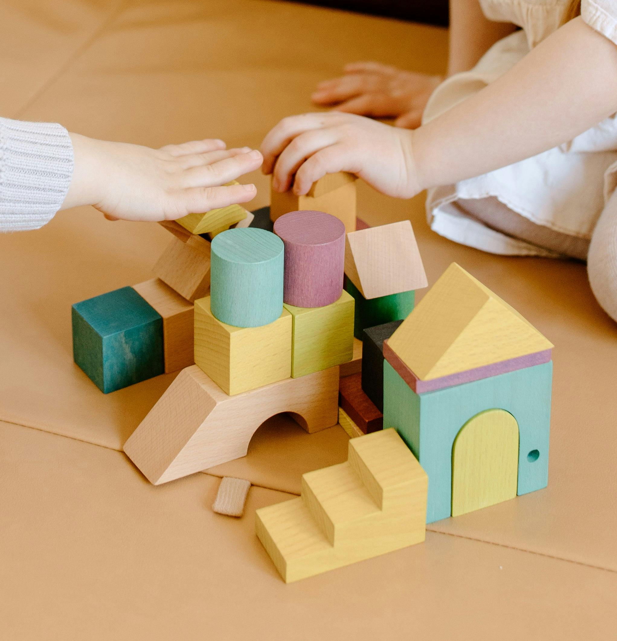 Tsumiki tidy toy block set house