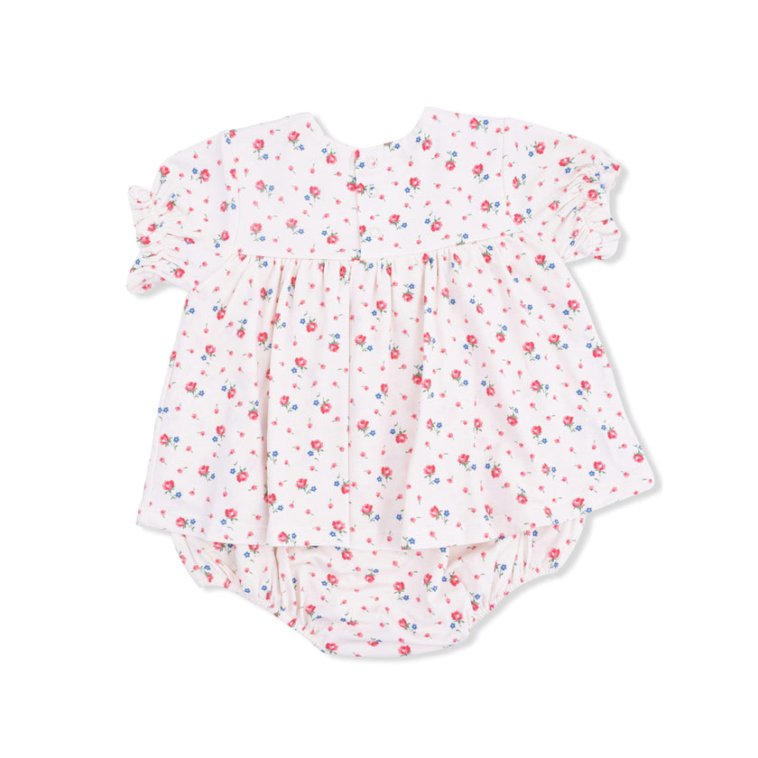 Joli Rosette - Smocked Ruffle Bubble with Skirt