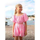 Pink Hailey Bow Bubble Set