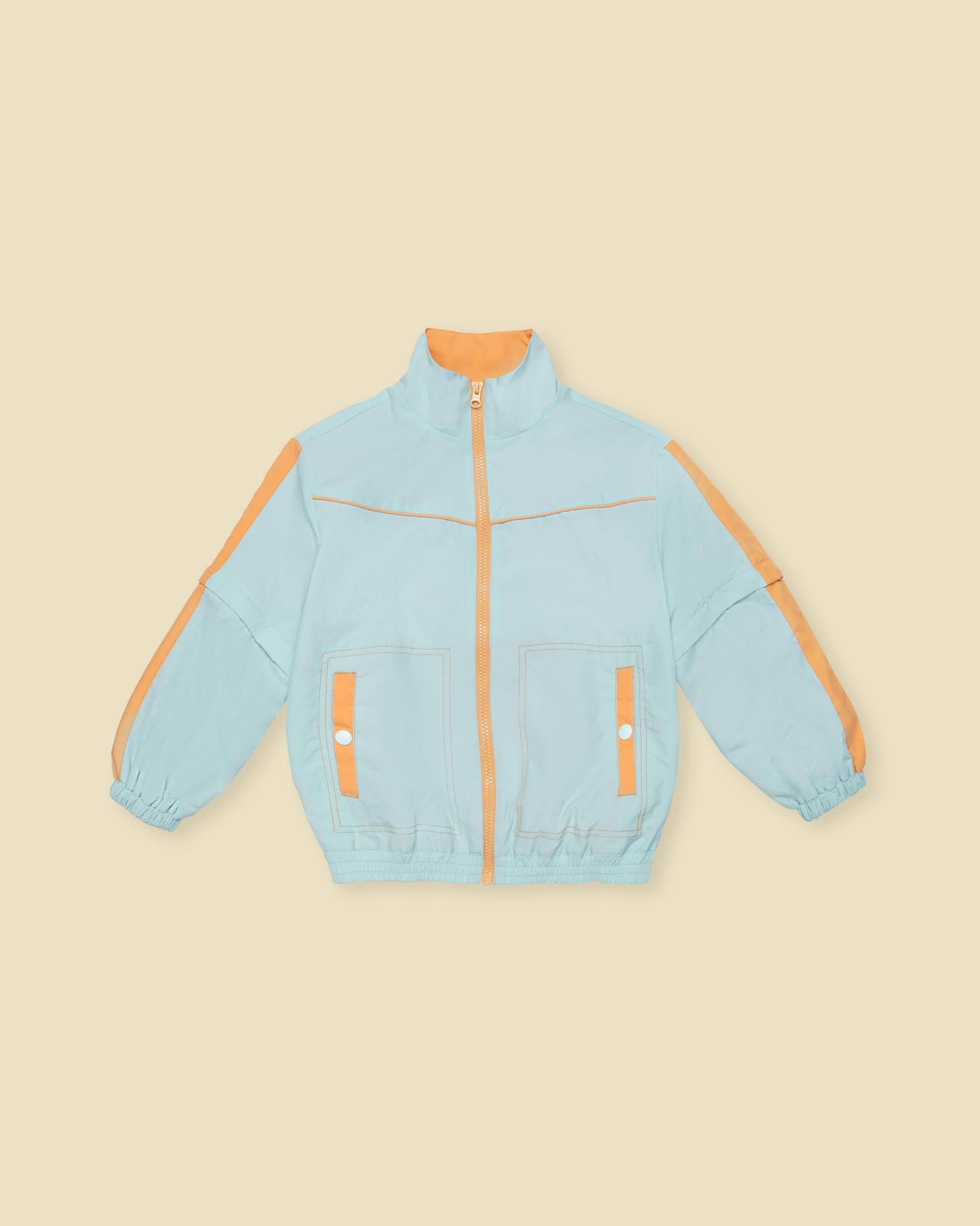 Zipper Windbreaker in Cotton Candy